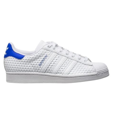 adidas superstar dames blauw wit